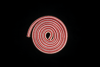 The climbing rope.